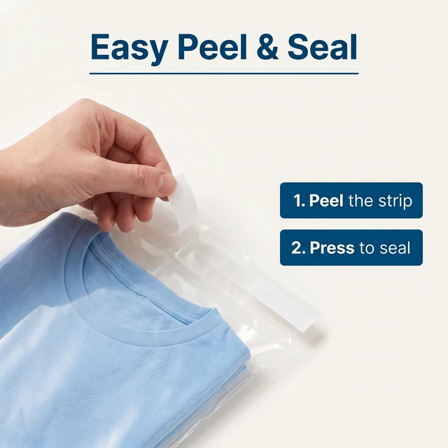 Alt view image 4 of 7 - 8x10 Self-Sealing Cellophane Bags (1000 Count) Clear Resealable Cello Bags for Art Prints, Photos, Stickers, Cookies, and Crafts - Resealable Adhesive Flap, Reinforced Sides