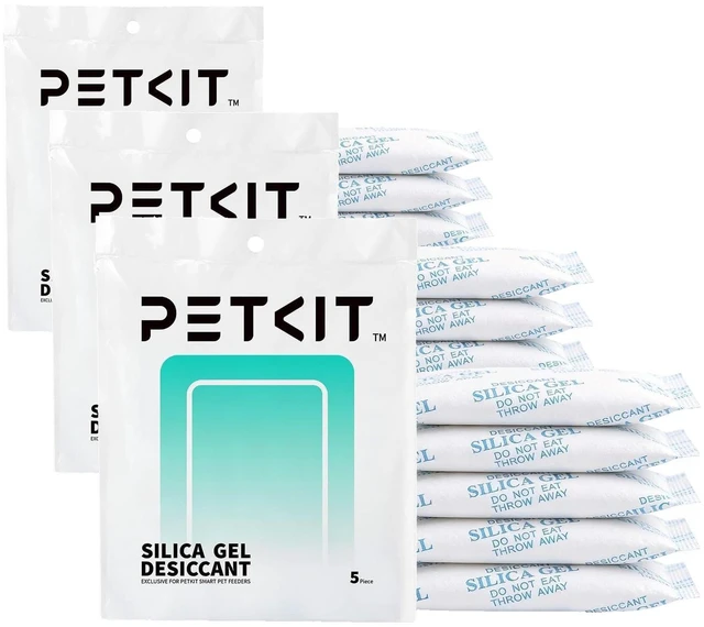 Main image of Replaced Desiccant Bags for All Automatic Cat Dog Feeders -15 Packs, Pet Feeder Replaced Desiccant, Fresh Keeping