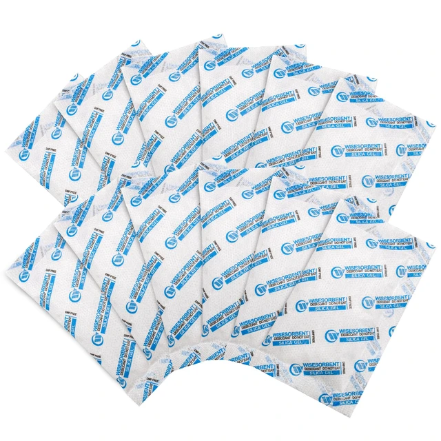 Alt view image 6 of 6 - 30p 20g Silica Gel Packets, Dessicant Packs, Moisture Absorber Bag