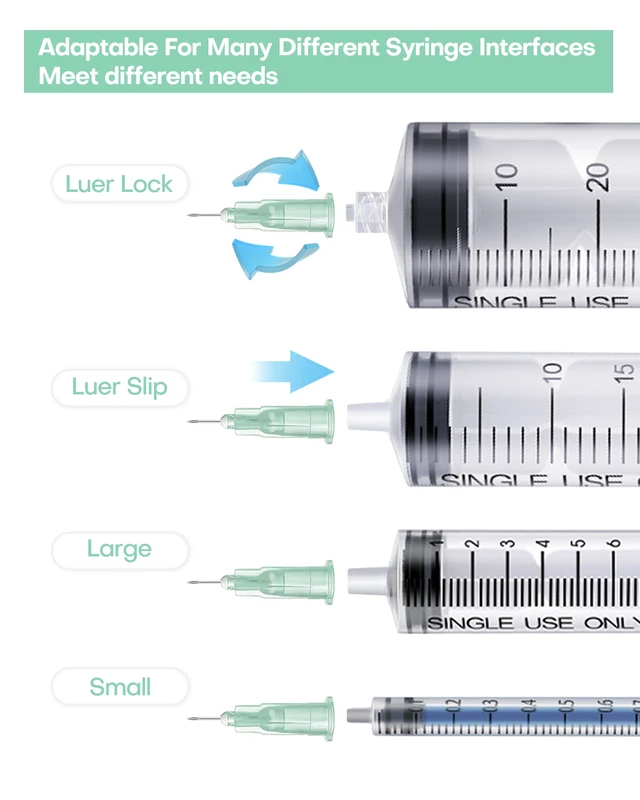 Alt view image 6 of 7 - 100 Pcs 32G 4mm Needle 32 Gauge Sterile Disposable Injection Needles Dispensing Lab Supplies Individually Sealed Packaging