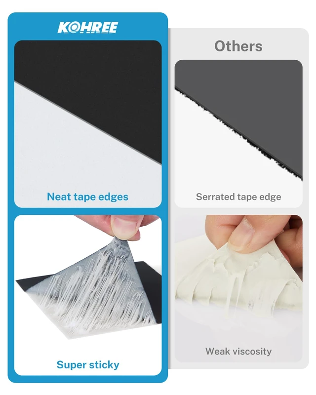 Alt view image 4 of 7 - Butyl Sealant Tape, 4 Inch x 50 Foot RV Roof Tape Black Butyl Sealant Waterproof Roofing Tape, UV & Weatherproof, for RV Repair, Window, Boat,Truck & Camper