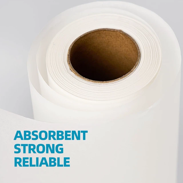 Alt view image 5 of 7 - Exam Table Paper - New Upgrade Barrier Protection, 21" x 225ft, Smooth White Case of 12 Rolls - Hygienic, Disposable, and Reliable Medical Table Paper Supplies