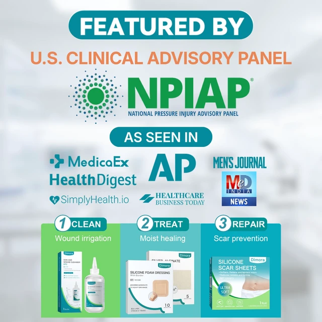 Alt view image 2 of 7 - Silicone Foam Dressing Without Border 4"x 4" Highly Absorbent Adhesive Wound Bandage Cuttable Pads for Wound Care 5 Pack