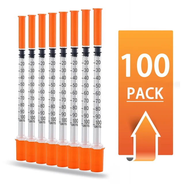 Alt view image 2 of 7 - 1ML Syringe with 31G 5/16" (8MM) Needle 100PACK, Lab Supplies, Individually Packaged (1CC 31G 5/16"-100PACK)
