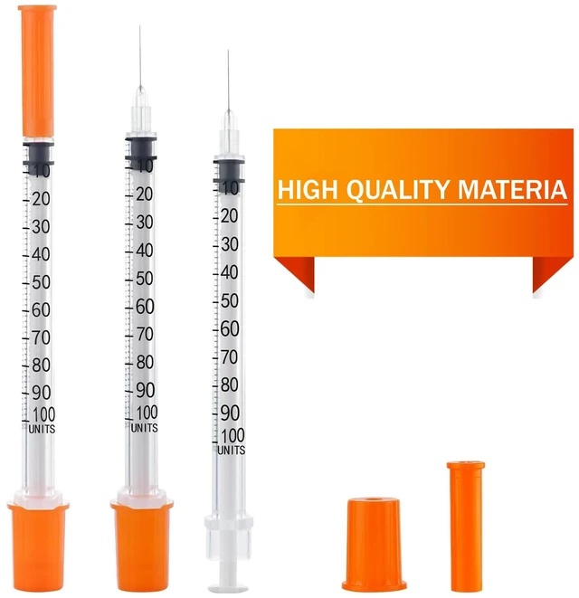 Alt view image 5 of 7 - 1ML Syringe with 31G 5/16" (8MM) Needle 100PACK, Lab Supplies, Individually Packaged (1CC 31G 5/16"-100PACK)