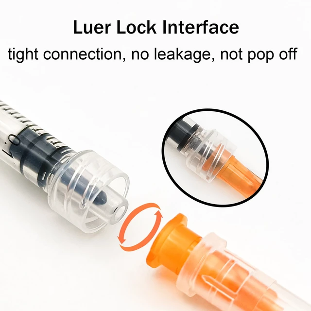 Alt view image 6 of 7 - 100Pack 1mL 25G 1inch Luer Lock Refilling Ink Individually Packaged
