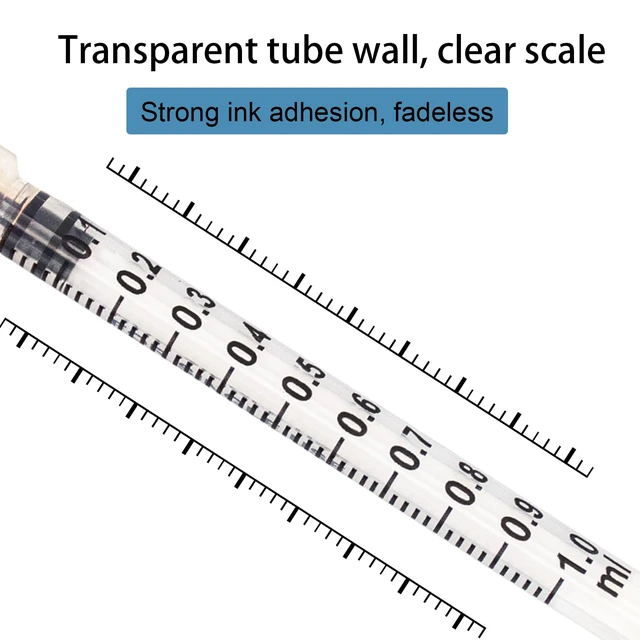 Alt view image 5 of 7 - 100Pack 1mL 25G 1inch Luer Lock Refilling Ink Individually Packaged