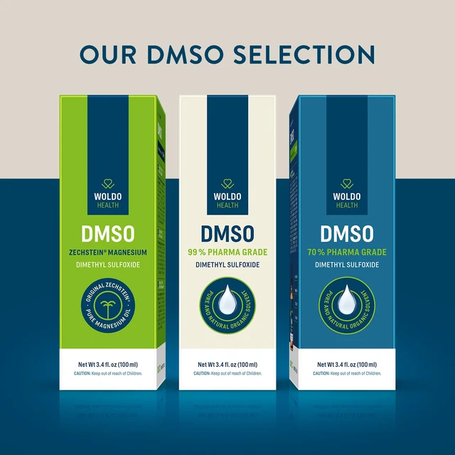 Alt view image 7 of 7 - DMSO 60% with Zechstein Magnesium 40% - Dimethyl Sulfoxide Liquid Blend, Pharmaceutical Grade, 100 ml Glass Bottle with Precision Dropper, 3.38 fl oz