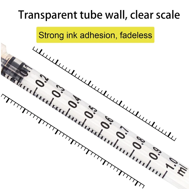 Alt view image 4 of 7 - 100Pack 1mL 25G 5/8in Luer Lock Refilling Ink Individually Packaged