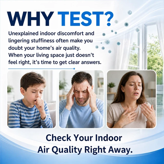 Alt view image 2 of 7 - Mold Test Kit for Home, 16 Detection Tests, DIY Mold Detector for Indoor Air Quality, Home Surfaces & HVAC Systems, Fast Accurate Black Mold Testing with Identification Guide, Air Tester