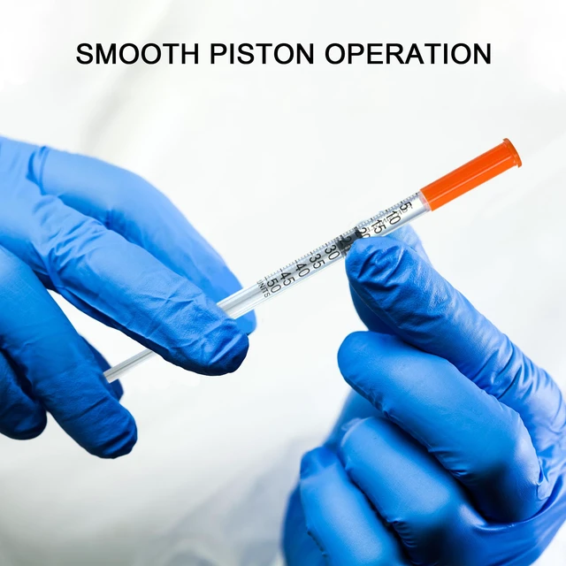 Alt view image 7 of 7 - U-100 1/2ml 31ga Disposable Syringe and 31G x 8 mm (5/16), 50Pack Lab Dispensing Supplies