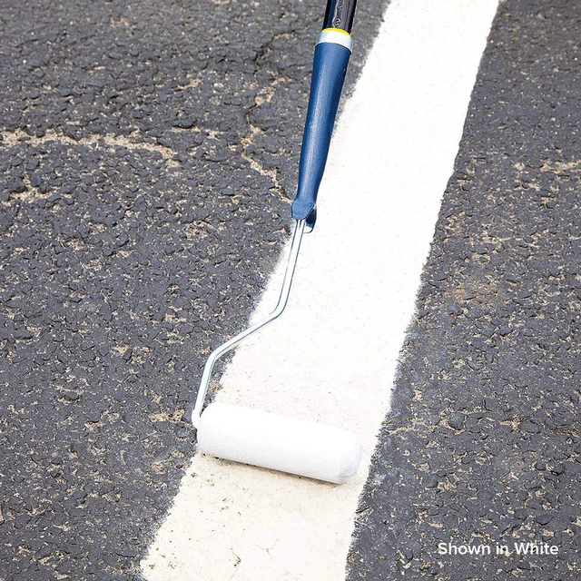 Alt view image 3 of 7 - Acrylic Latex Traffic Paint, Handicap Blue, 1 Gallon