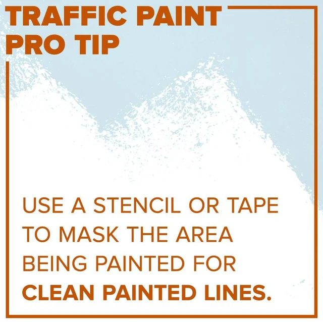Alt view image 6 of 7 - Acrylic Latex Traffic Paint, Handicap Blue, 1 Gallon