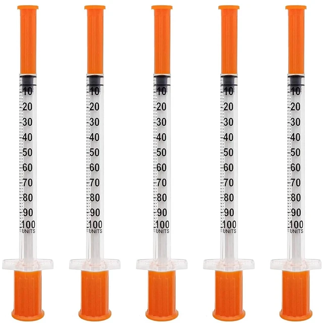 Main image of 1ml 31G 1/2" Syringe, Laboratory Syringes, Pack of 100