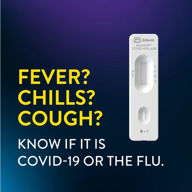 Alt view image 6 of 7 - COVID-19/Flu A&B Combo Self Test, Reliable COVID/Flu Home Test With 15 Minute Results, 4 Tests