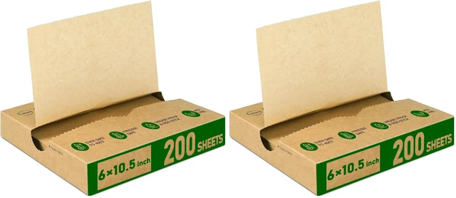 Main image of Precut POP UP Deli Paper Sheet, 400 Pack, 6" x 10-1/2", Kraft
