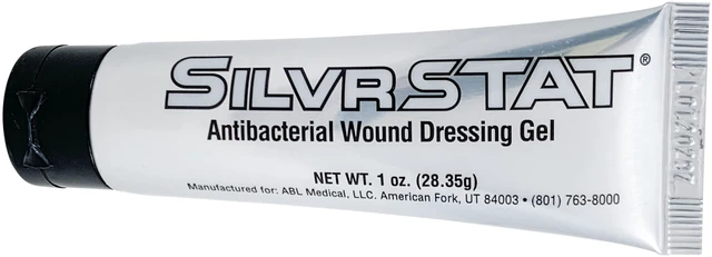 Main image of First Aid Kit Gel, 32 PPM Silver Healing Wound Dressing Gel, SilverSol AgO Particles, 1 oz