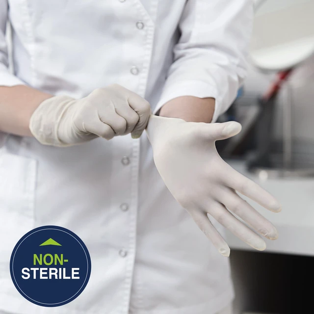 Alt view image 6 of 7 - Sterling SG Nitrile Powder-Free Exam Gloves, 3.7 mil, 9.5 Inches, Gray, X-Large, 41662 (Box of 230)