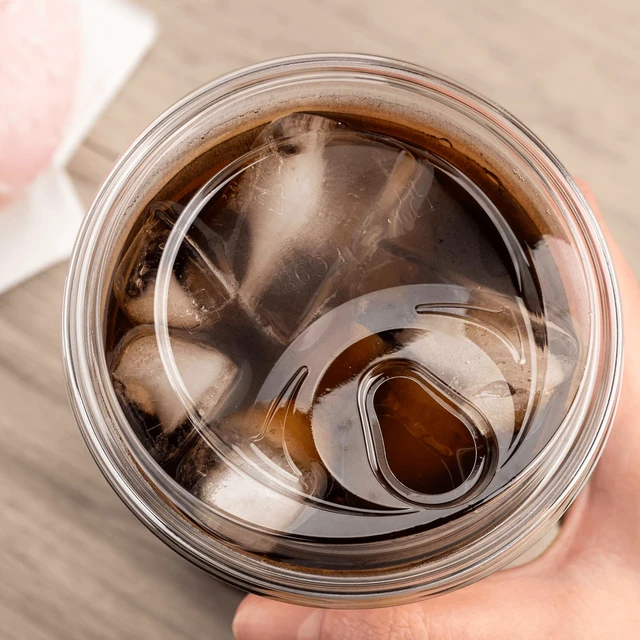 Alt view image 3 of 7 - C-KC626TS-SHNE 98mm PET Strawless Sipper Lid for 12-24oz PET Cup, sipper lids, strawless lids 1,000 Count
