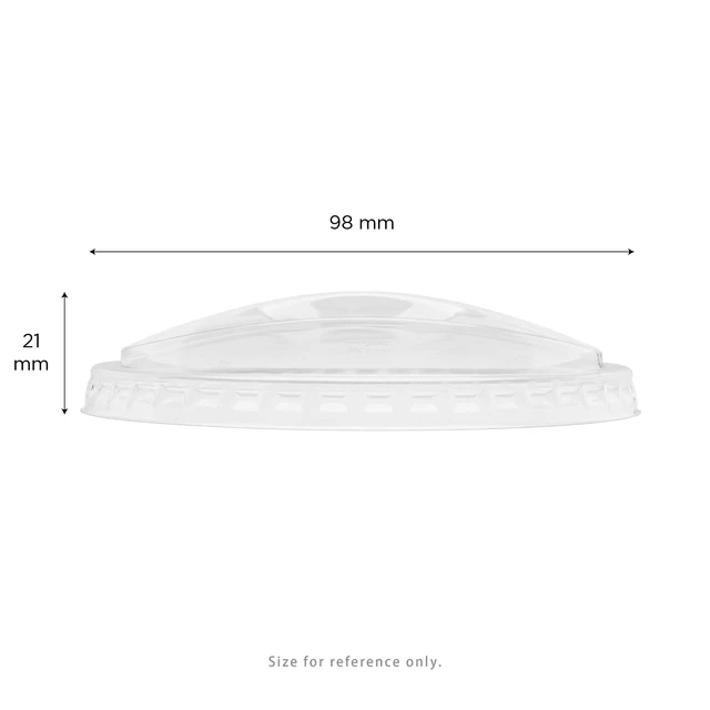 Alt view image 5 of 7 - C-KC626TS-SHNE 98mm PET Strawless Sipper Lid for 12-24oz PET Cup, sipper lids, strawless lids 1,000 Count