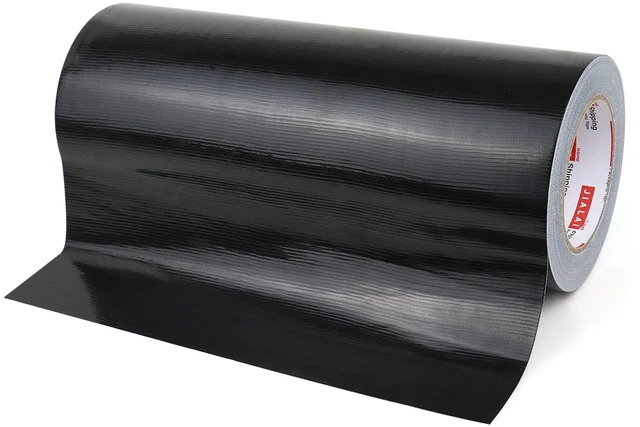 Main image of Wide Duct Tape 12 Inch, Industrial Grade 30Yards (90 ft) Wide Tape Duct, 9 Mil Heavy-Duty, Waterproof, Strong, Flexible, No Residue, for Crafts & Home Improvement (Black, 12'' x 90ft)