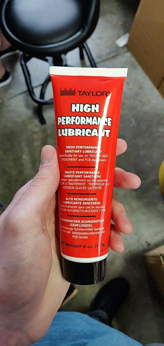 Alt view image 2 of 3 - Taylor Red High Performance Food Grade Lubricant 4oz - Heat Treatment Soft Serve Machine Lube - NSF H1 Certified Sanitary Lubricant - Heavy Duty Grease by FryOilSaver Co. (Pack of 2)