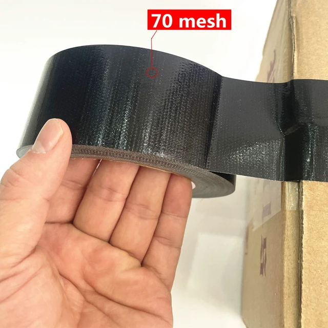 Alt view image 4 of 6 - 5-Pack Black Heavy Duty Duct Tape, 2 inches x 30 Yards, Strong, Flexible, No Residue, All-Weather and Tear by Hand - Bulk Value for Repairs, Industrial, Professional Use