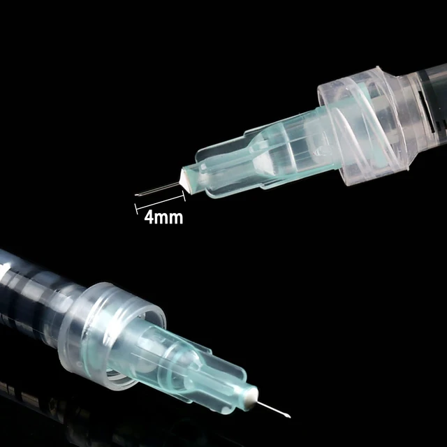 Alt view image 4 of 6 - Disposable Luer Lock Needle 32Ga 4mm 100Pack(32Ga-4mm)