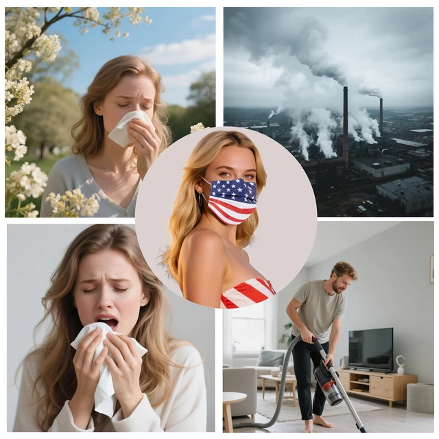 Alt view image 6 of 7 - 100PCS Disposable Face Masks with USA Flag Print, 3-Ply Face Mask Breathable Mask with Elastic Ear Loops for Adults, Great for Outdoors, Home, Office, School