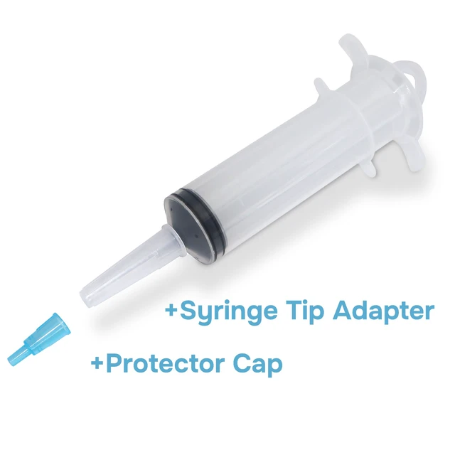 Alt view image 3 of 5 - 60ml Syringes, 30 Pack, Thumb Ring, Resealable Bag, Luer slip Optimal Liquid Dosing, Accurate Measurement, Stable Plunger with Safe Backstop, Precise Graduation, Blister-Packed