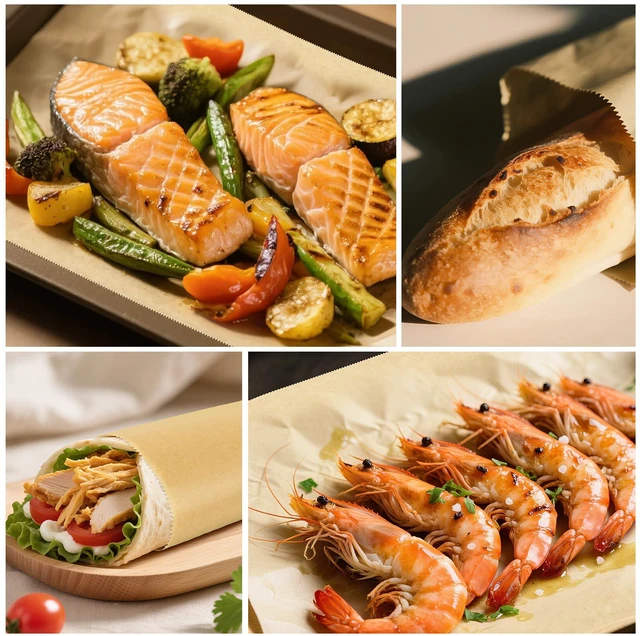 Alt view image 6 of 7 - Precut POP UP Deli Paper Sheet, 200 Pack, 15" x 10.5", Kraft Interfolded Heavy Paper, Waterproof & Grease-Resistant, for Food Wrap and Serving