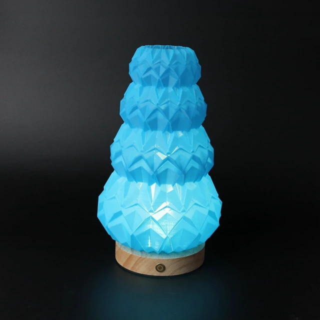 Alt view image 2 of 7 - Panchroma Translucent PLA Filament 1.75mm, 1kg, Cyan Neatly Wound, Semi Transparent PLA, Easy Print & Smooth Feeding, Compatible with Bambu Lab & Most 3D Printers