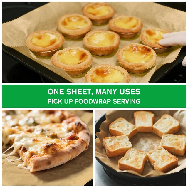 Alt view image 7 of 7 - Precut POP UP Deli Paper Sheet, 200 Pack, 12" x 10.5", Kraft Interfolded Heavy Paper, Waterproof & Grease-Resistant, for Food Wrap and Serving