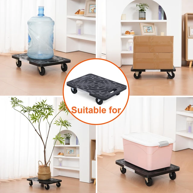 Alt view image 6 of 7 - 80854 Furniture Movers Dolly with Wheels - 200 lb. Capacity (Pack of 2)