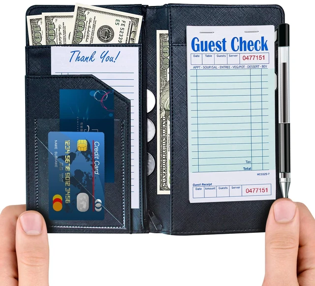 Alt view image 3 of 7 - Guest Checks Server Note Pads 1000 Orders Waitress Notepad for Restaurants (20 Books)