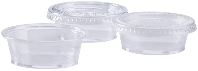 Alt view image 5 of 6 - FP-P150-PP 1.5 oz. PP Portion Cups - Clear (Case of 2500)