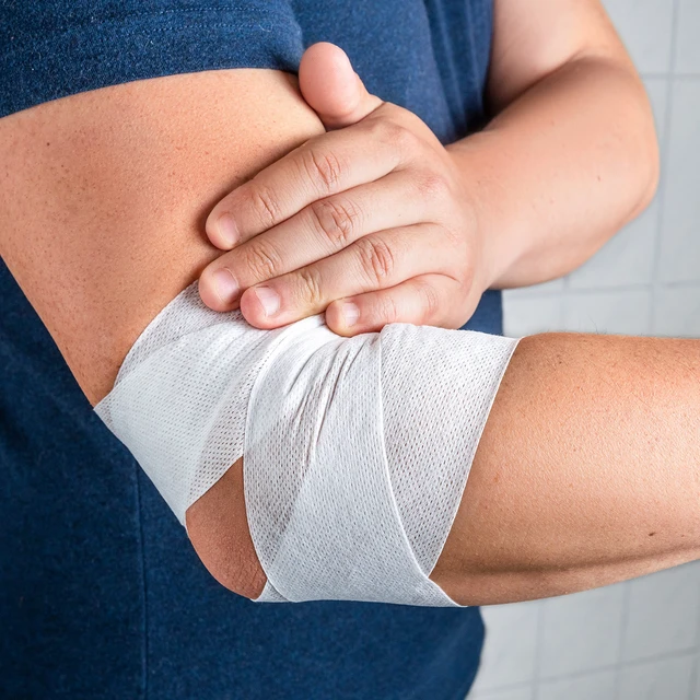 Alt view image 4 of 7 - Dressing Retention Tape - 6" x 11yd, Premium Non-Woven Hypoallergenic Cloth - Secure and Gentle Adhesive for Wound Dressings - Latex-Free and Versatile for Sensitive Skin Care