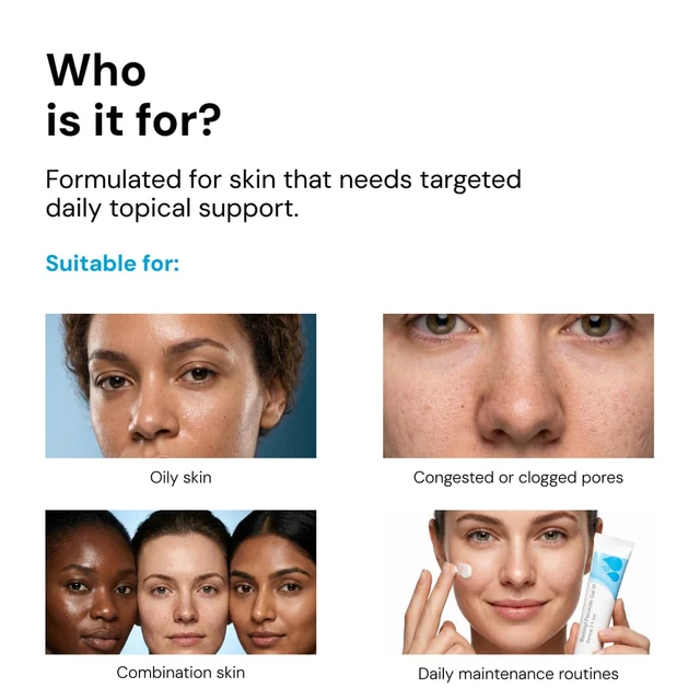 Alt view image 6 of 7 - Benxop 2.5% Benzoyl Peroxide Gel (0.70 oz / 20g) (4 Pack) - Topical Skincare Gel for Oil-Prone and Congested Skin