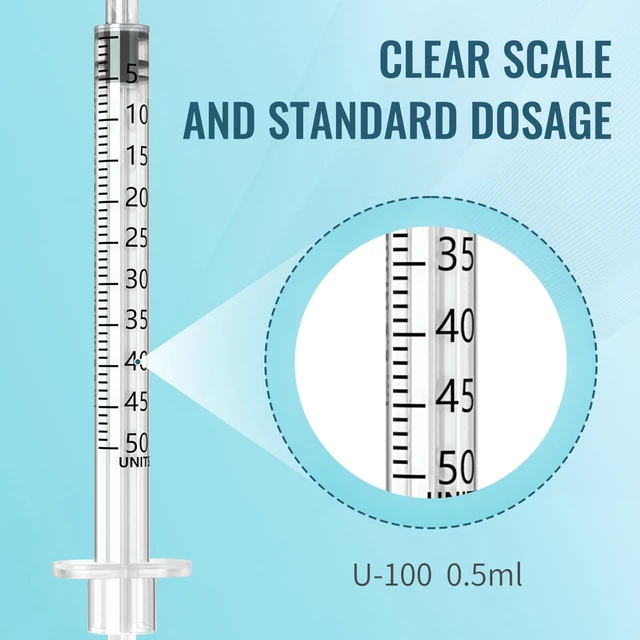 Alt view image 5 of 6 - Jeringa 31G 6mm 1/4" 1ml, Disposable Individual, Package 100