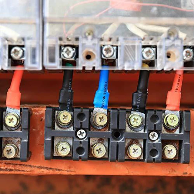 Alt view image 5 of 6 - 580 pcs 2:1 Heat Shrink Tubing Kit 6 Colors 11 Sizes Assorted Sleeving Tube Wrap Cable Wire Kit for DIY (Pack of 2)