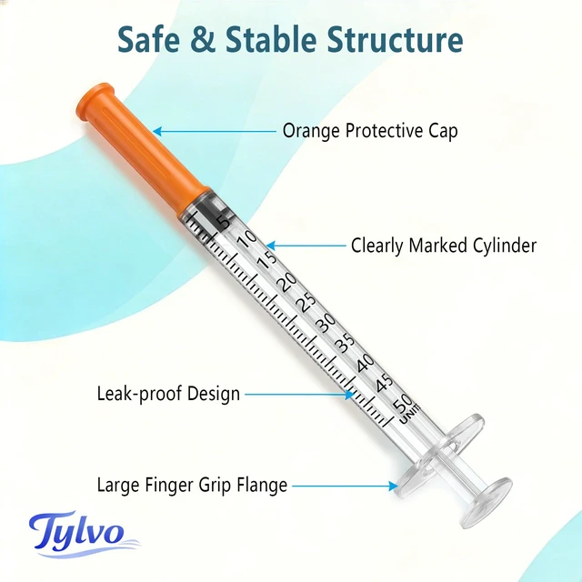 Alt view image 3 of 6 - 0.5ml 30G 5/16 in U-100 Pack of 100