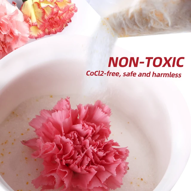 Alt view image 3 of 7 - (NET 10 LBS) Silica Gel Flower Drying, Silica Gel Flower Drying Crystals, Color Indicating Flower Drying Silica, Reusable Silica Gel for Drying Flowers