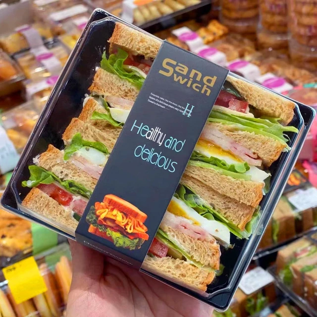 Alt view image 7 of 7 - Charcuterie Boxes with Clear Lids, 5 Inches, 100 Pack, Black To Go Paper Food Containers, Disposable Bakery Dessert Boxes, For Sandwich, Cookie, Pastry, Cake Slice