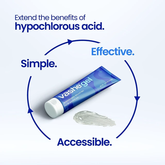Alt view image 4 of 7 - Wound Gel 4 oz Hypochlorous Acid (HOCl) Hydrogel for Minor Cuts, Scrapes, Burns & Sunburn Cleanses, Moistens & Relieves Itch and Pain