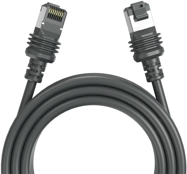Main image of 6.5FT/ 2M Cable for Starlink Standard 4/ 4X/ Gen 3/ V4/ V5 Replacement Extension Ethernet Cable Cord Waterproof Satellite (6.5FT), Grey