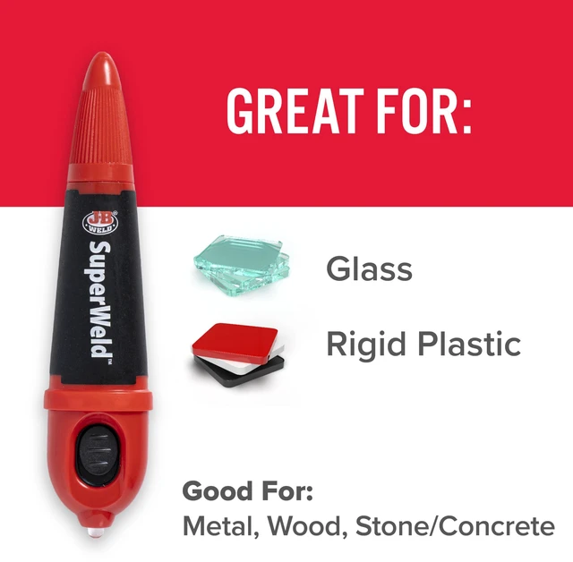 Alt view image 6 of 7 - Light-Activated Superglue, Clear, 5g, 2-Pack