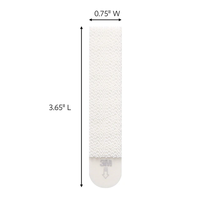 Alt view image 3 of 6 - Large Picture-Hanging Strips, White, 16-Strips