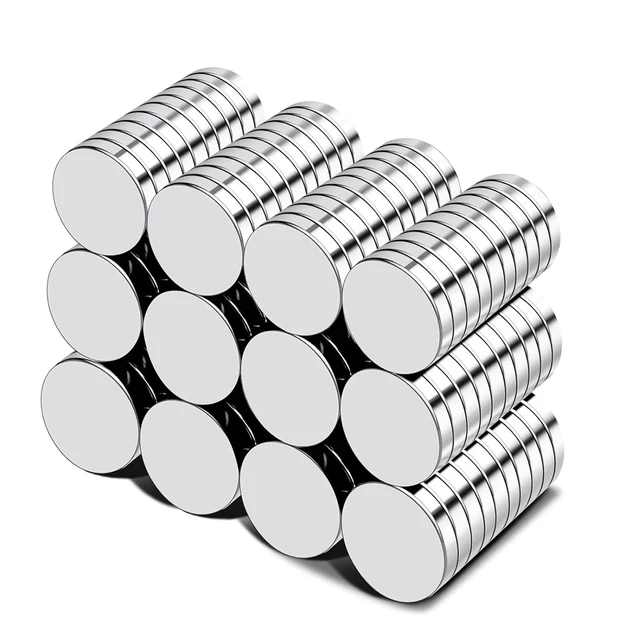 Main image of 120Pcs Small Rare Earth Magnets, 10x2mm Mini Fridge Magnets Neodymium Fridge Magnets for Crafts, Refrigerator, Whiteboard, Kitchen Cabinet, Office