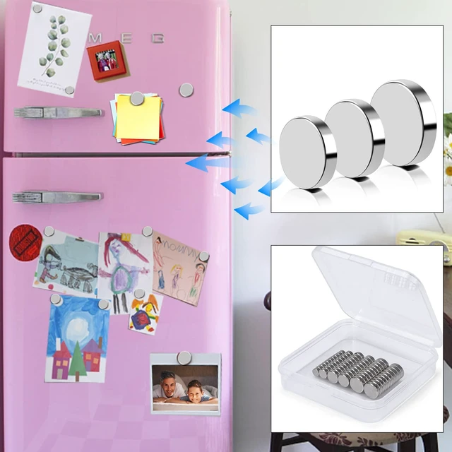 Alt view image 5 of 6 - 180P Rare Earth Magnets 3 Sizes Small Magnets, 6x3mm 8x3mm 10x3mm Tiny Neodymium Magnet for Crafts, DIY, Nail Cutter
