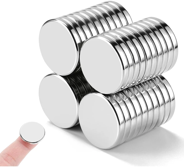 Main image of 40Pcs Strong Rare Earth Magnets, 20x3mm Round Fridge Neodymium Magnets, Powerful for Fridge, DIY, Building, Scientific, Craft, and Office